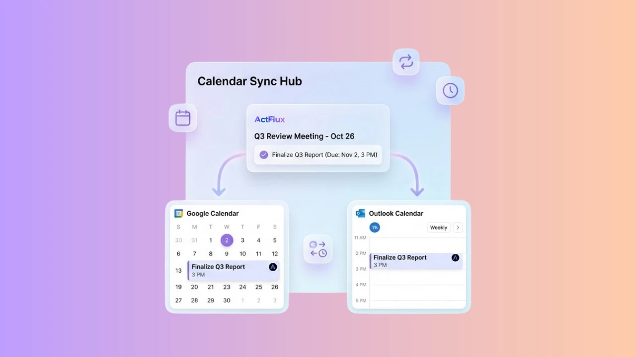 Calendar Integration showcase